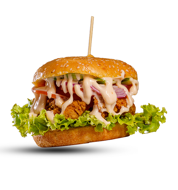 Image of CRISPY CHICKEN BURGER